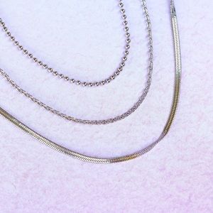 Pura Vida 3 layers in one chain necklace